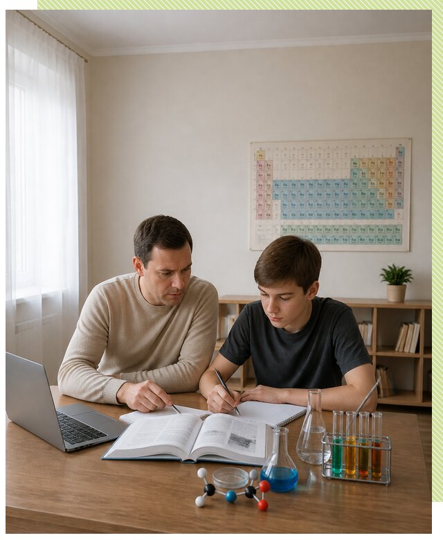 Репетитор по химии 8 класс в Шуе по цене от 1234 р. | Репетитор-Шуя